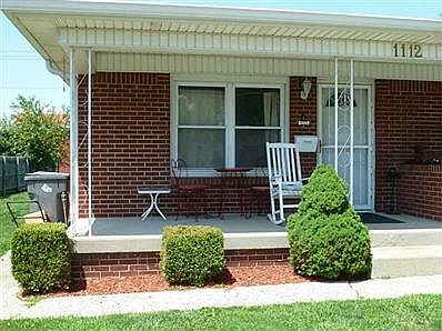 Exterior Front. 1112 side