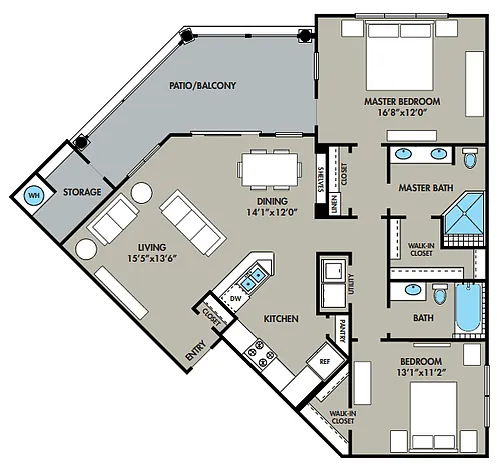 Floor plan B2