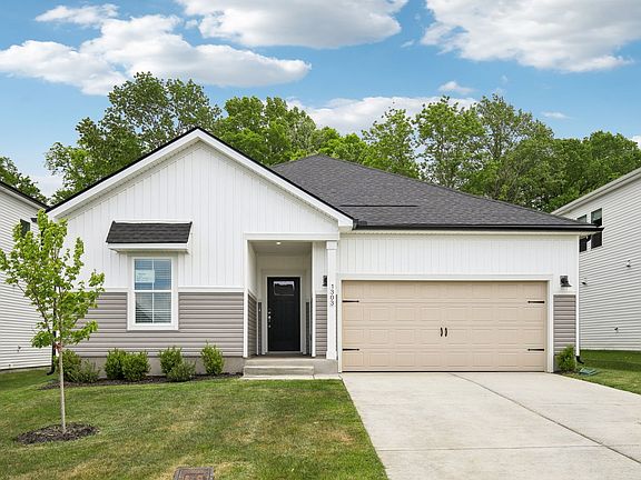 Front Exterior in the Chandler floorplan at Meritage Homes community.