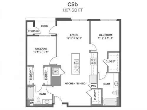 Floor plan C5b