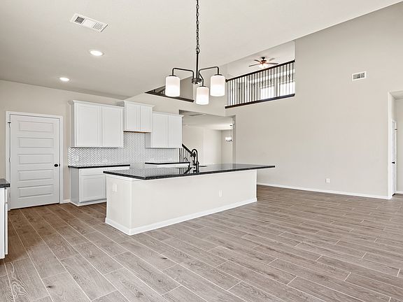 Dining room overseeing kitchen