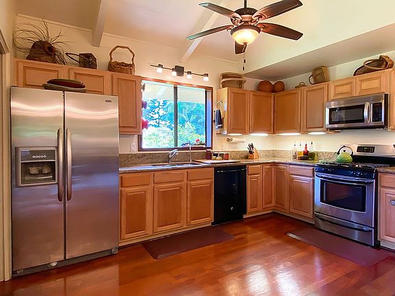 Dream kitchen, view garden