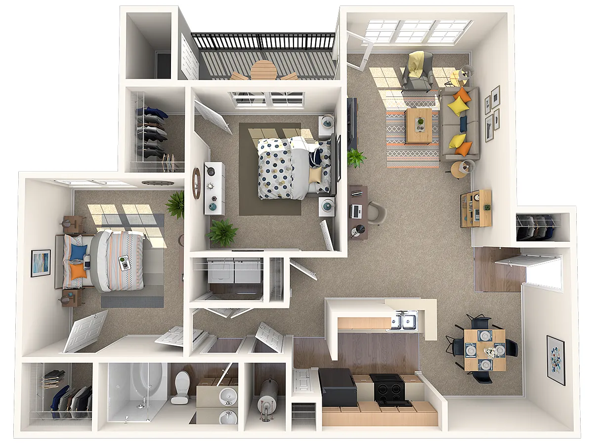 Floor plan Buckingham
