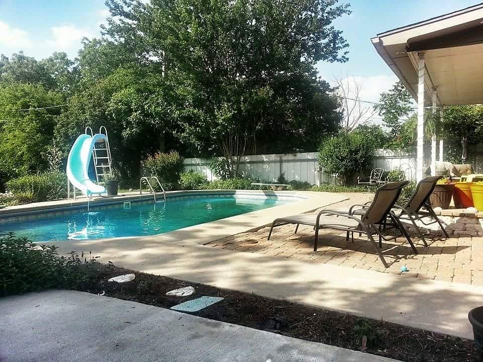 Pool and deck