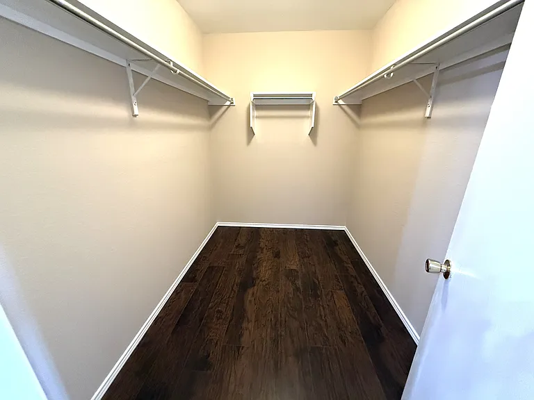 Primary bedroom closet