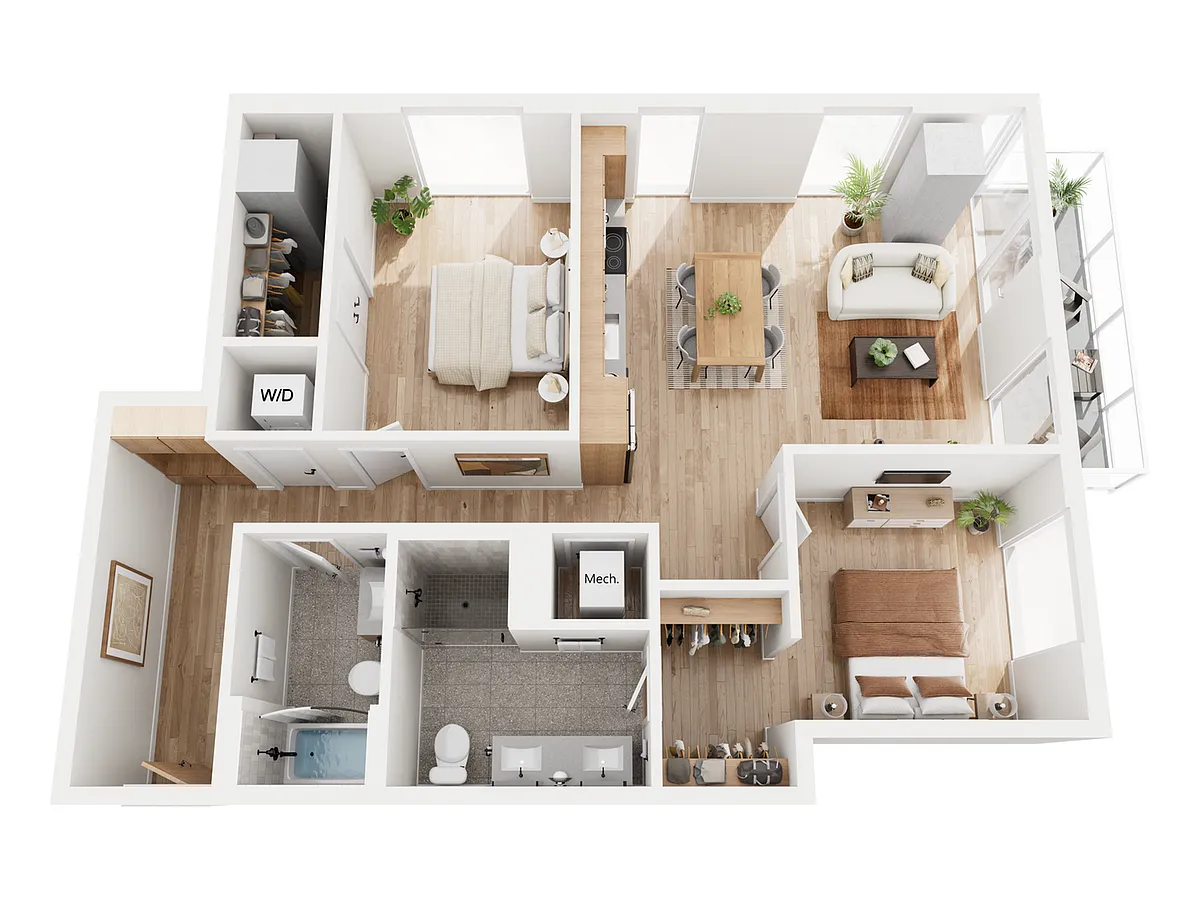 Floor plan The Antone