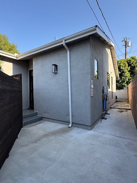 Main private entrance