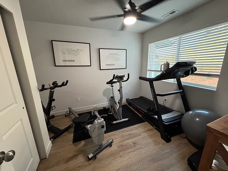 3rd bedroom or gym on second level