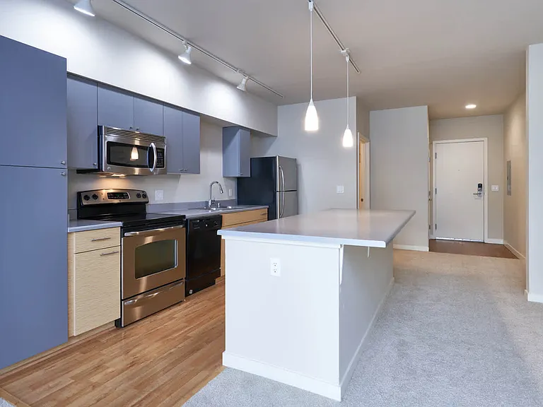 Kitchen with Stainless Steel Appliances