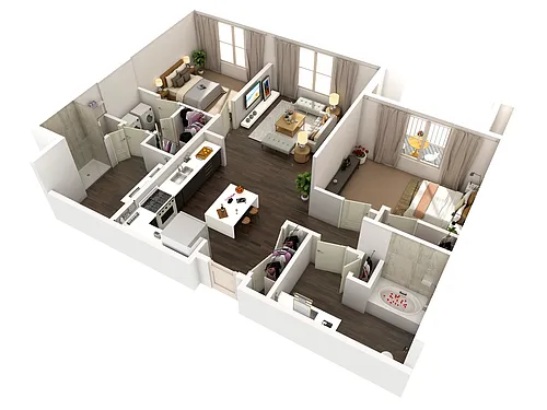 Floor plan B2