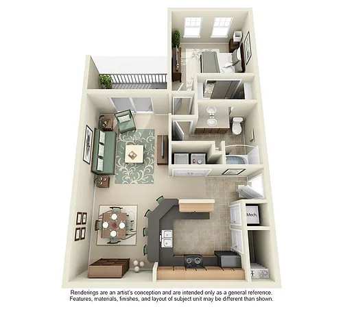 Floor plan Napa