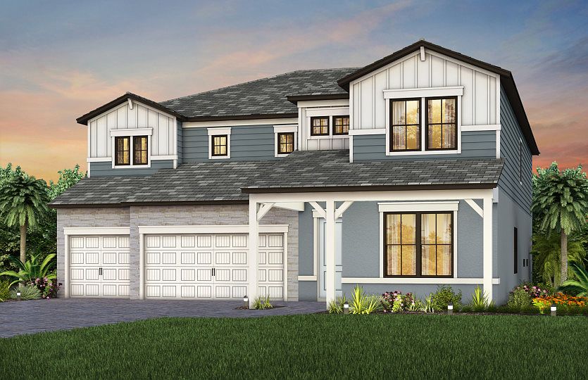 Exterior CO2 with stone