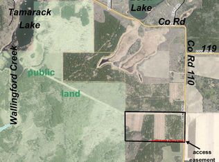 Nese & Nwse County Road 110 White Oak Twp, Mantrap, MN 56467