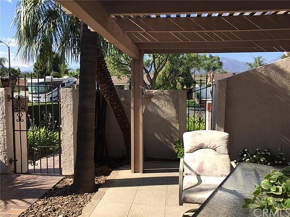 Private Front Courtyard with view of the mountains