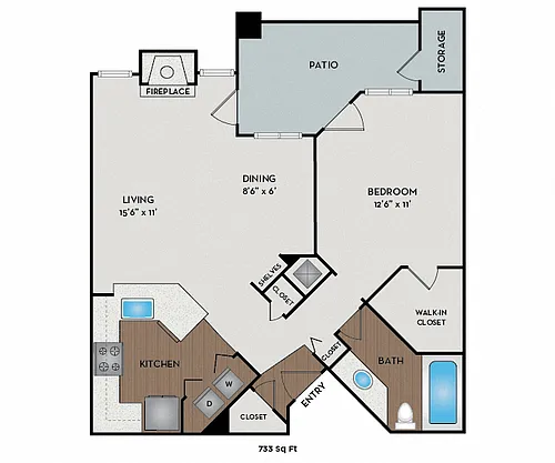 Floor plan Diamond