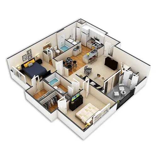 Floor plan Lantana