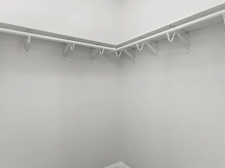 walk-in bedroom closet