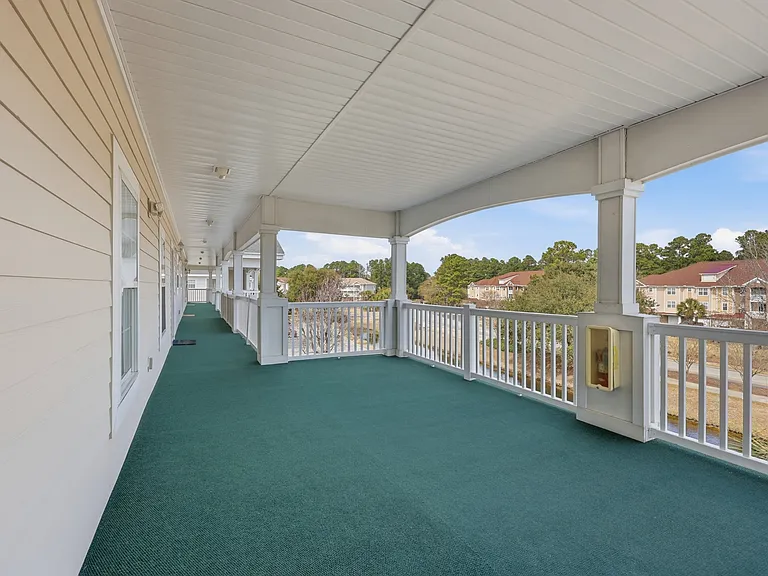 A peaceful balcony space to start and end your day.