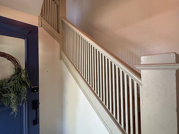Stairs up to the 2nd floor
