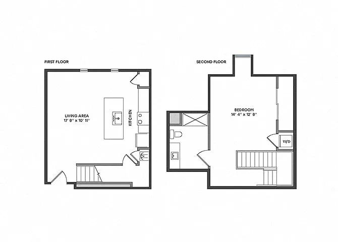 Floor plan Town Center Loft V1