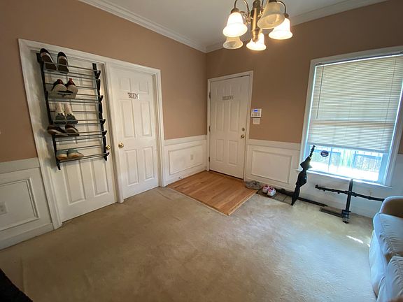 living room - facing the entrance to the house