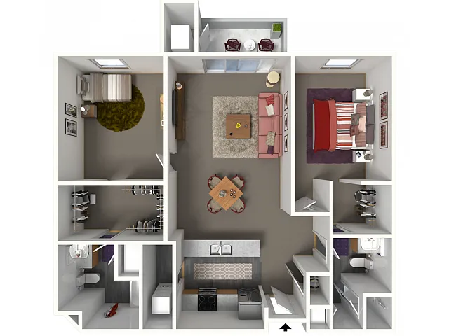 Floor plan Churchill Downs I