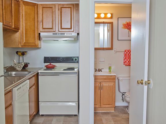 Kitchen & Half bathroom