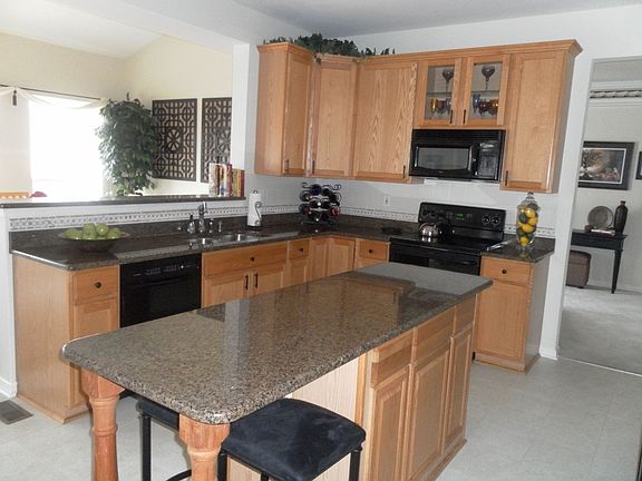 kitchen with granite