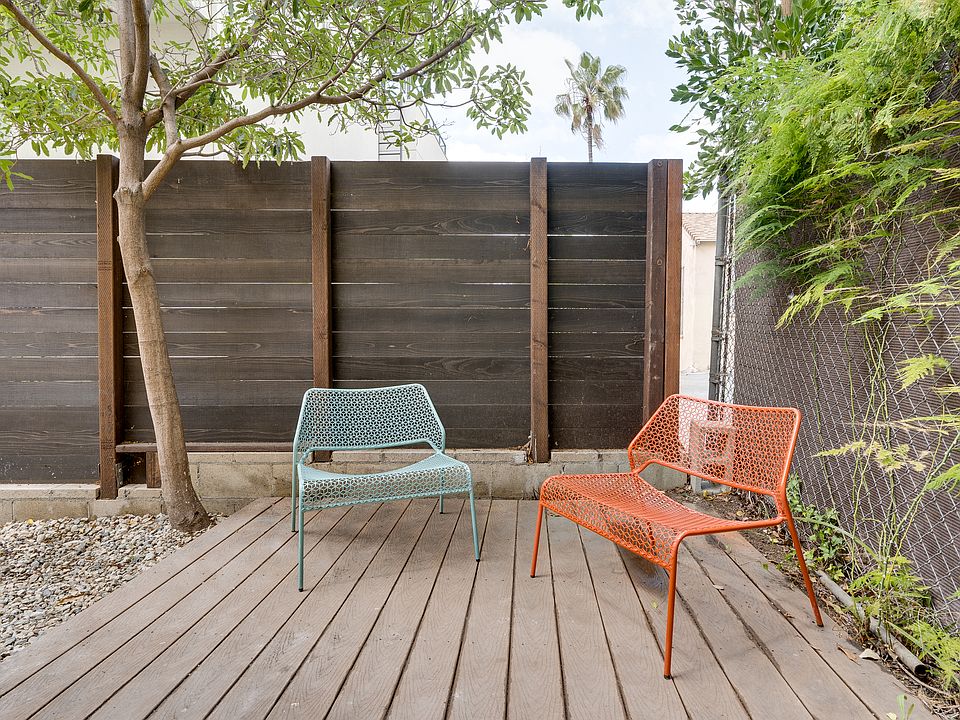 Private outdoor patio