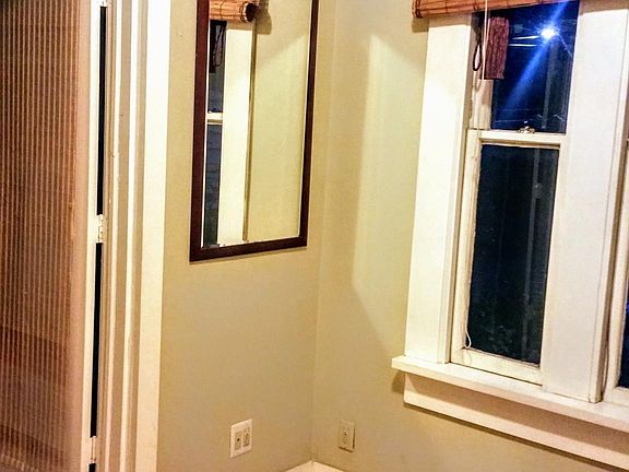 Bedroom space with French doors