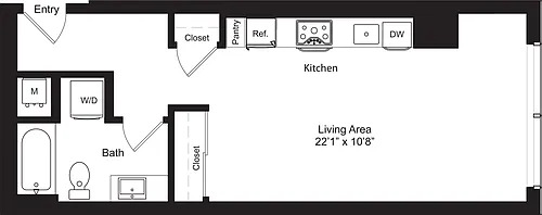 Floor plan S1a