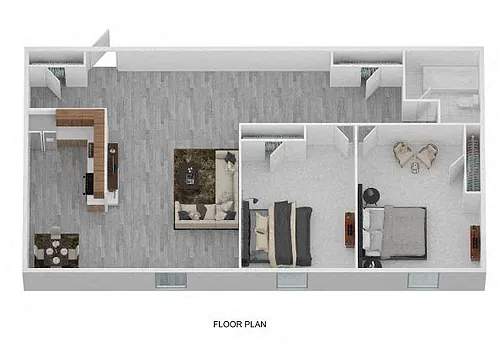 Floor plan 2 Bedroom