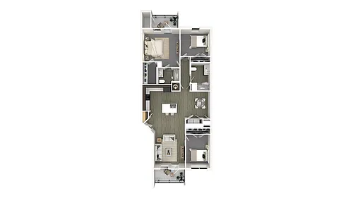 Floor plan 3 X 2