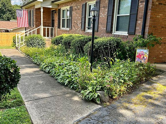 Front sidewalk