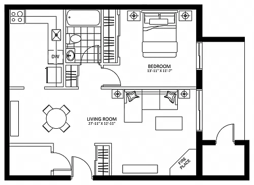 Floor plan 2757 Battleford - Plan G