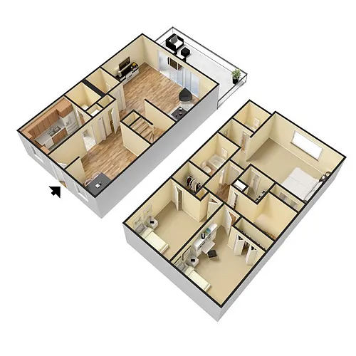 Floor plan C2 TH