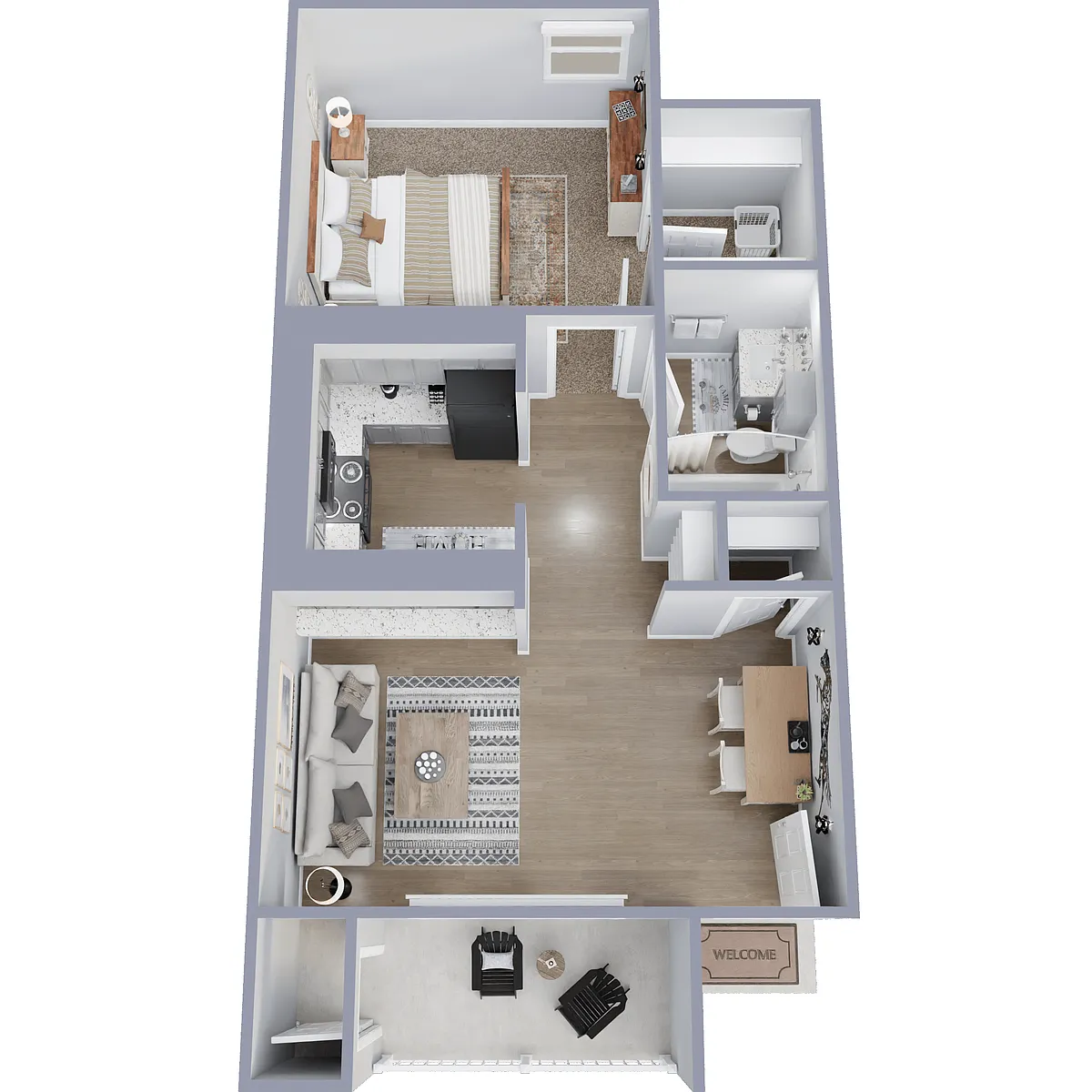 Floor plan E1