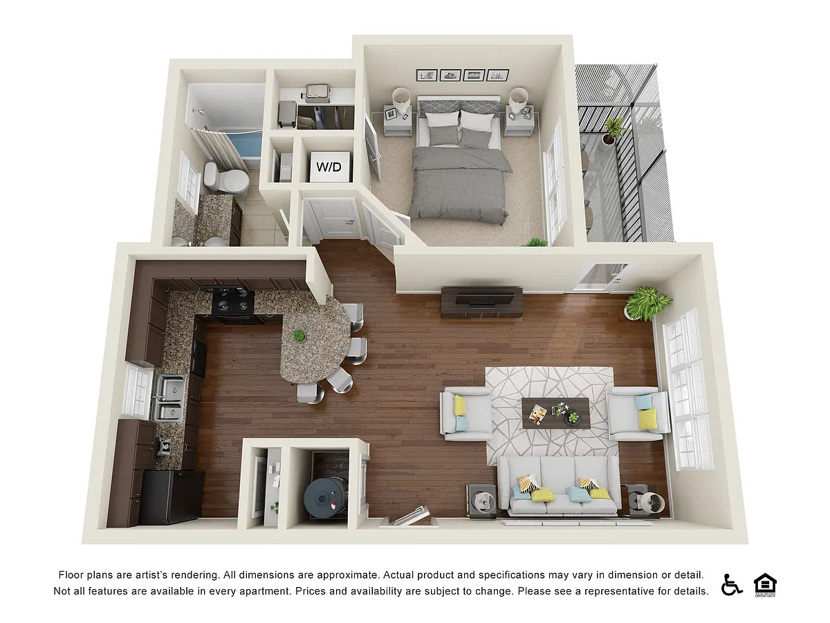 Floor plan Blue Heron