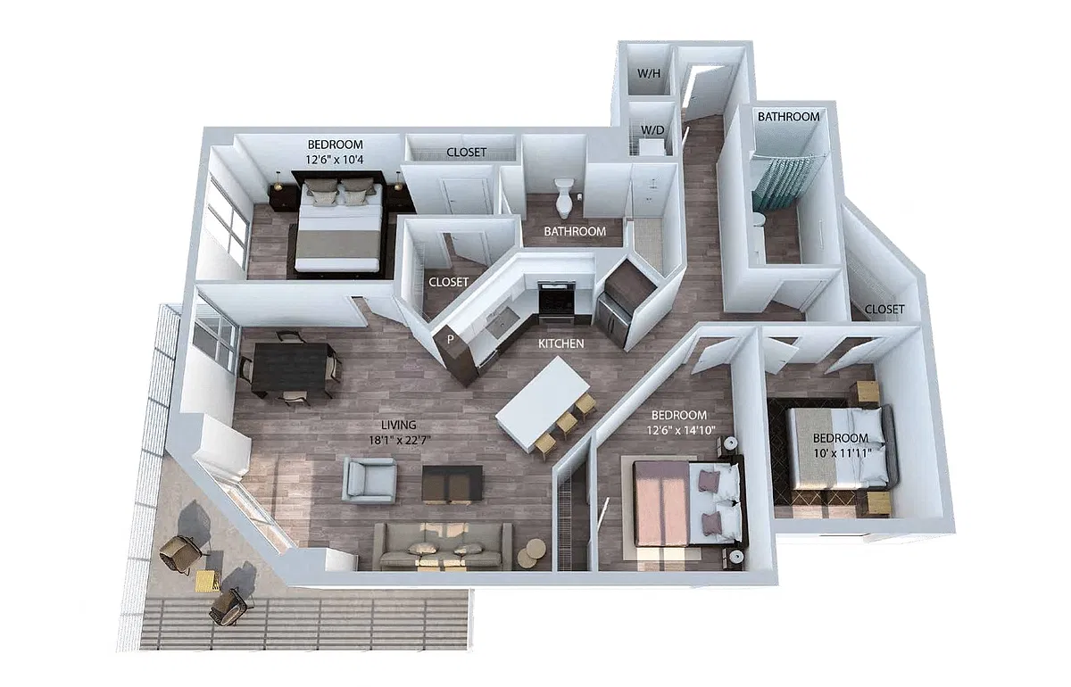 Floor plan C1