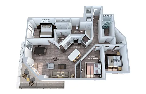 Floor plan C1