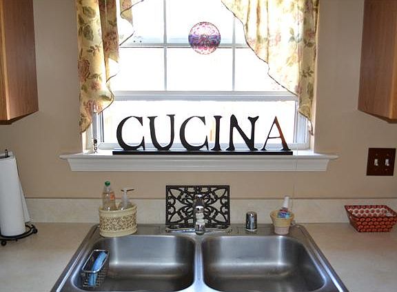 Window over Kitchen Sink