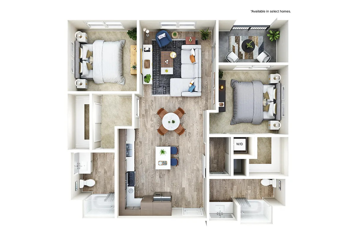 Floor plan B1