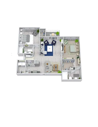 Floor plan B3B