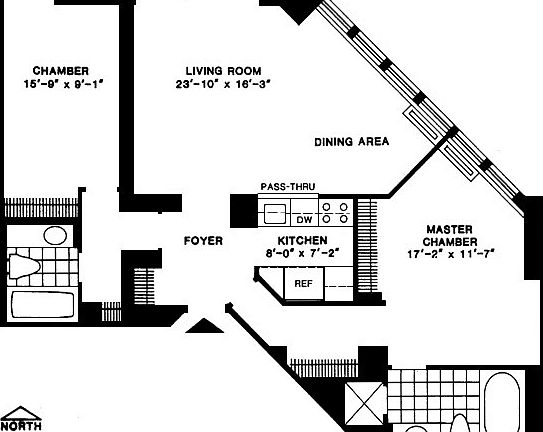 4th image of 150 W 56th St APT 6302