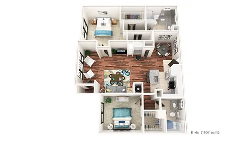 Floor plan B4C