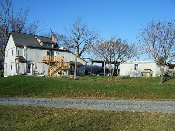 Before - Back of the house - new deck Sept. 2009