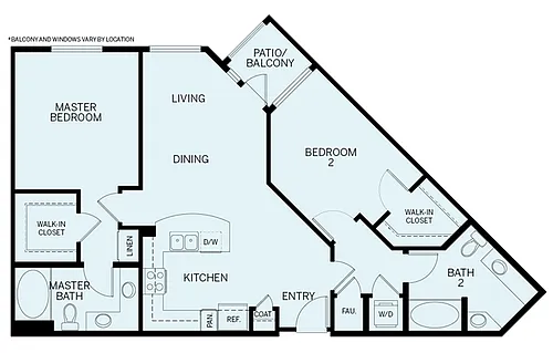 Floor plan plan B1
