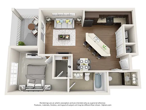 Floor plan A1 - Athens