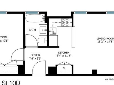 56 Pine St APT 10D, New York, NY, 10005