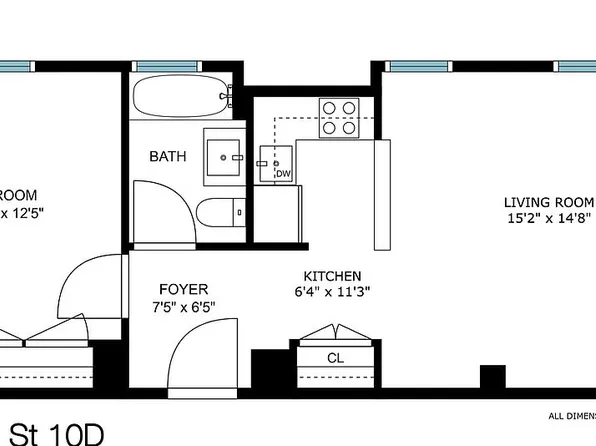 56 Pine St APT 10D, New York, NY 10005